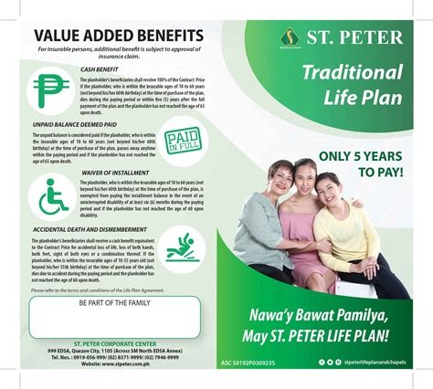 st peter life plan|st peter life plan chapels.